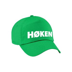 Hoken Achterhoek pet / cap groen voor volwassenen - Verkleedhoofddeksels