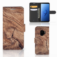 Samsung Galaxy S9 Book Style Case Tree Trunk - thumbnail