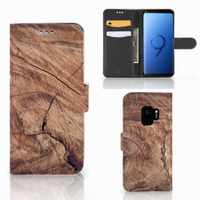 Samsung Galaxy S9 Book Style Case Tree Trunk