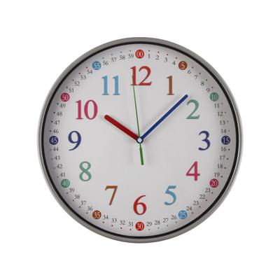 Muurklok Versa Multicolour Plastic 30 x 30 x 4,5 cm