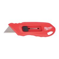 Milwaukee Compact Slide Utility Knife - 1 pc Snijmes met universeel inschuifbaar blad, compact - 4932492379