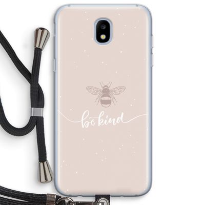 Be(e) kind: Samsung Galaxy J5 (2017) Transparant Hoesje met koord