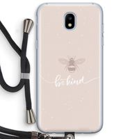 Be(e) kind: Samsung Galaxy J5 (2017) Transparant Hoesje met koord