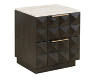 Nachtkastje Claremont - 2 Laden