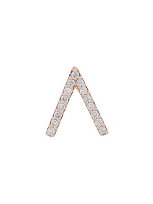ALINKA boucle d'oreille ID en or 18ct et diamants - Métallisé
