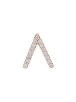 ALINKA boucle d'oreille ID en or 18ct et diamants - Métallisé