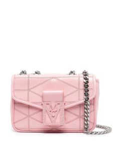 MCM mini sac porté épaule Travia - Rose