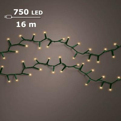 Basic kerstverlichting LED compact rice lights 750 klassiek