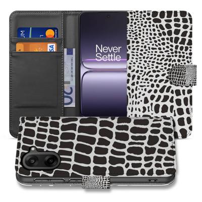 Bookcase OnePlus Nord CE 5 Slangenprint Met Pasjes