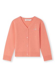 Bonpoint cardigan Divine en cachemire - Orange