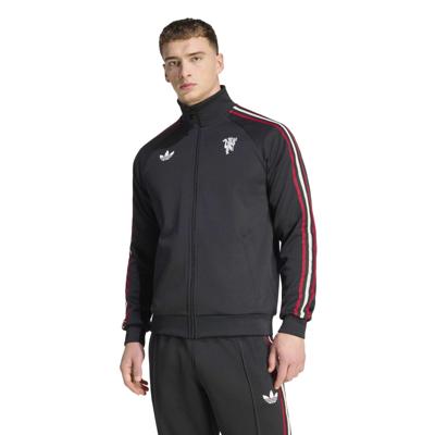 adidas Manchester United Originals Trainingsjack Zwart Wit Rood
