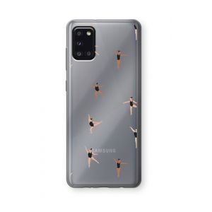 Dancing #1: Samsung Galaxy A31 Transparant Hoesje