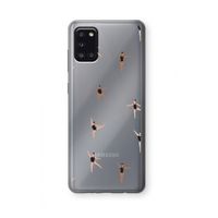Dancing #1: Samsung Galaxy A31 Transparant Hoesje