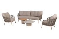 Taste Puglia/Demi Loungeset (5-delig) - latte Taste Puglia/Demi Loungeset (5-delig) - latte