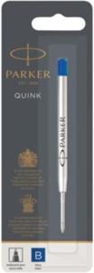Parker Quink balpenvulling blauw breed