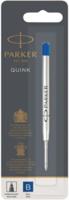 Parker Quink balpenvulling blauw breed