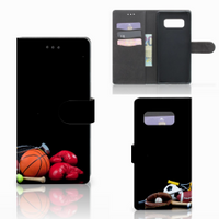 Samsung Galaxy Note 8 Wallet Case met Pasjes Sports - thumbnail