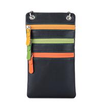 Mywalit Schoudertasje Travel Neck Purse Black Pace Mywalit Schoudertasje Travel Neck Purse Black Pace