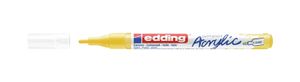 Edding 5300 acrylic marker fine permanente marker Geel 1 stuk(s)