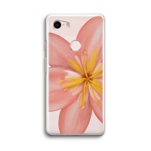 Pink Ellila Flower: Google Pixel 3 Transparant Hoesje