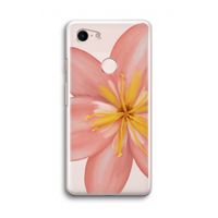 Pink Ellila Flower: Google Pixel 3 Transparant Hoesje