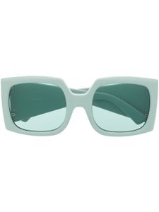 Ambush Eyewear Fhonix oversize-frame sunglasses - Vert