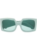 Ambush Eyewear Fhonix oversize-frame sunglasses - Vert - thumbnail