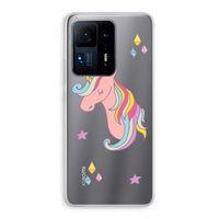 Roze eenhoorn: Xiaomi Mi Mix 4 Transparant Hoesje