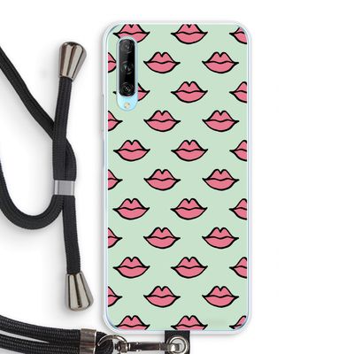 Lipjes: Huawei P Smart Pro Transparant Hoesje met koord
