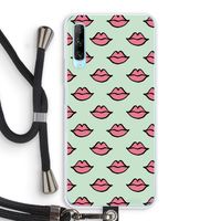 Lipjes: Huawei P Smart Pro Transparant Hoesje met koord