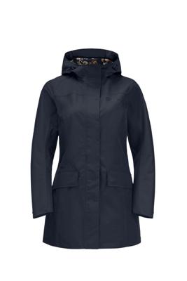 Jack wolfskin Cape York Paradise Jas Dames Hardshell Jas Night Blue XL
