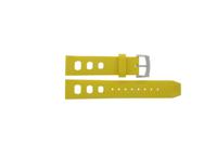 Horlogeband Zodiac ZO2241 Rubber Geel 22mm