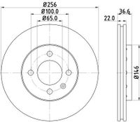 Remschijf 8DD355129441