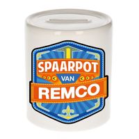 Kinder spaarpot voor Remco