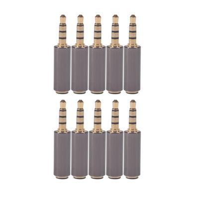 10 STKS CTIA en OMTP oortelefoon microfoon universele systeem conversie plug