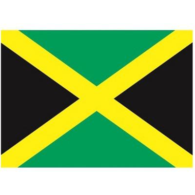 Stickers van de Jamaica vlag
