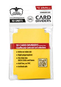 Ultimate Guard Card Dividers Standard Size Yellow (10)