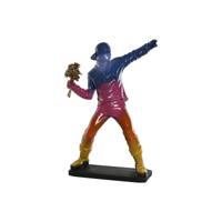 Decoratieve figuren Home ESPRIT Multicolour 25 x 16 x 40 cm