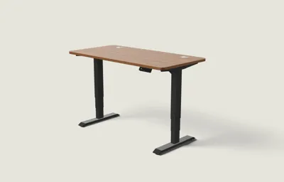 Desktronic HomePro bureau Zwart / Walnoot / 140x70 cm
