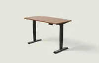 Desktronic HomePro bureau Zwart / Walnoot / 140x70 cm