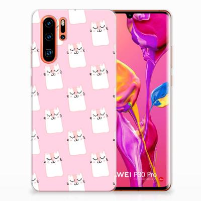Huawei P30 Pro | TPU Hoesje | Sleeping Cats