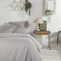 Dekbedovertrek - TODAY - CHARME - Chambray - Lichtgrijs Constance - 240 x 220 cm - thumbnail