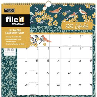 Flora and Fauna File It Kalender 2026 Flora and Fauna File It Kalender 2026
