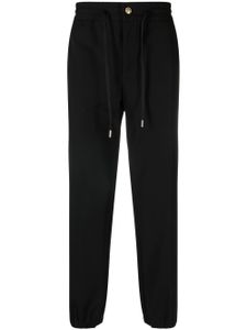 Versace Jeans Couture pantalon de jogging à lien de resserrage - Noir