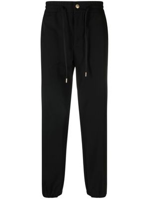 Versace Jeans Couture pantalon de jogging à lien de resserrage - Noir