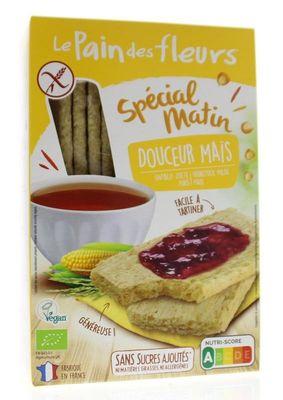 Pain Des Fleurs Special matin mais crackers bio (230 gr)