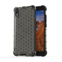 Voor Xiaomi Redmi 7A honingraat shock proof PC + TPU beschermhoes (zwart)