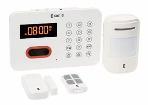 Gebruiksvriendelijk draadloos alarmsysteem