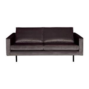 BePureHome Rodeo 2,5-zitsbank - Velvet - Antraciet