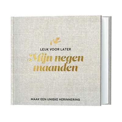 Mijn Negen maandenboek Unieke Herinnering